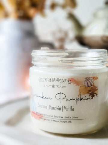 Drunkin' Pumpkin - Scented Coconut Soy Fall Candle